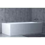 Ванна каменная Salini Orlando Kit S-Stone 1021M белая матовая Ванна каменная Salini Orlando Kit S-Stone 1021M белая матовая